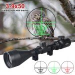 3-9x50 Red/Green Illuminated Crossbow Scope