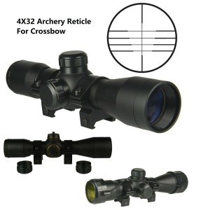 TWP 4X32 Compact Crossbow Scope with Rings