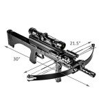 XtremepowerUS 36.3 kg Reverse Draw Crossbow Combo