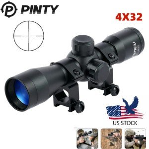 PINTY 4x32 Hunting Scope with Mounts