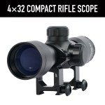 PINTY 4x32 Hunting Scope with Mounts