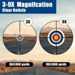 3-9x40 AO Scope with Red & Green Illumination