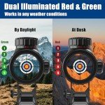 3-9x40 AO Scope with Red & Green Illumination