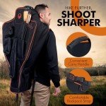 Water-Resistant Soft Crossbow Case with Backpack Straps