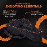 Water-Resistant Soft Crossbow Case with Backpack Straps