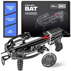 Compact BALLISTA BAT Compound Mini Crossbow - 300 fps