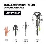 Compact BALLISTA BAT Compound Mini Crossbow - 300 fps