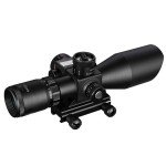 Illuminated Mil-Dot Crossbow Scope with Laser Sight