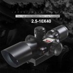 Illuminated Mil-Dot Crossbow Scope with Laser Sight