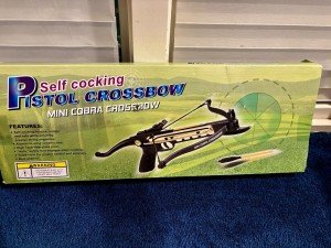 Self-Cocking 80Lb Tactical Handheld Crossbow
