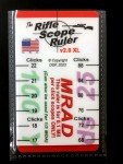 Rifle Scope Click Calculator with Custom Ruler Options