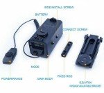LaserWorks LE-032 Mini Tactical Rangefinder for Crossbows