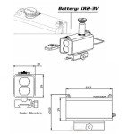 LaserWorks LE-032 Mini Tactical Rangefinder for Crossbows
