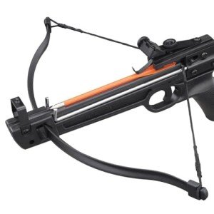 50lb Mini Crossbow Pistol with Scope & Arrows