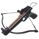 50lb Mini Crossbow Pistol with Scope & Arrows