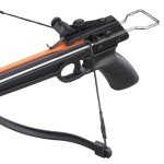 50lb Mini Crossbow Pistol with Scope & Arrows