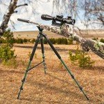 Adjustable Aluminum Hunting Tripod with V-Head