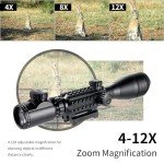Ertus 4-12x50 Tactical Crossbow Scope with Mount