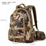Water-Resistant Hunting Backpack with Crossbow Holder