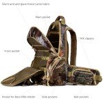 Water-Resistant Hunting Backpack with Crossbow Holder