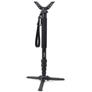 HUNTPAL Adjustable Monopod Shooting Stick Tripod