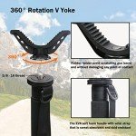 HUNTPAL Adjustable Monopod Shooting Stick Tripod