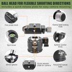 HUNTPAL Adjustable Hunting Tripod Shooting Stick