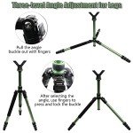 HUNTPAL Adjustable 3-in-1 Shooting Tripod Stand