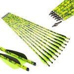 Pinals Archery 20" Camo Crossbow Bolts - 12PCS