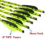 Pinals Archery 20" Camo Crossbow Bolts - 12PCS