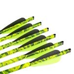 Pinals Archery 20" Camo Crossbow Bolts - 12PCS