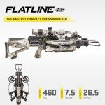 TenPoint Flatline 460 Crossbow with Scope & Arrows