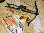 Barnett Commando Crossbow with Optical Sight & Arrows