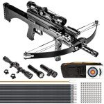 XGeek 100 Lbs Reverse Draw Crossbow Set