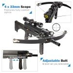 XGeek 100 Lbs Reverse Draw Crossbow Set