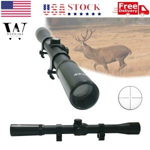 4X20 Tactical Scope with Ring Mounts for Crossbows