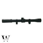 4X20 Tactical Scope with Ring Mounts for Crossbows