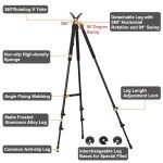 HUNTPAL 3-in-1 Tripod Shooting Rest for Crossbows