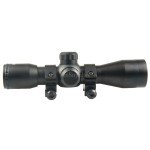 Compact 4X32 Crossbow Scope with 4 Line Reticle