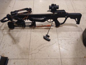 70lbs Reverse Draw Crossbow with Scope