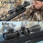 Compact Illuminated Crossbow Scope for Hunting 20-
