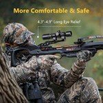 Versatile 1.5-5X32 Crossbow Scope with Reticle