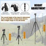 HUNTPAL Adjustable Tripod Shooting Stick for Crossbows