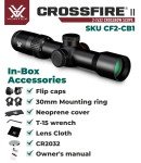 Vortex Crossfire II Crossbow Scope & Hat Bundle