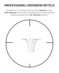 CVLIFE 2-7x32 Compact Crossbow Scope for Hunting
