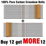 Sanlida Warpath 24 PCS Carbon Crossbow Bolts