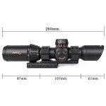 Sniper ND1.5-5X33CB Illuminated Crossbow Scope