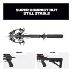 Mini Compound Crossbow with T-Buttstock - 300 fps