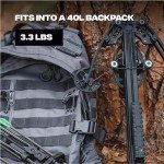 Mini Compound Crossbow with T-Buttstock - 300 fps