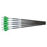 Excalibur ProFlight 16.5" Carbon Crossbow Arrows - 6 Pack